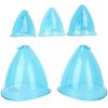 2pcs Cupping Therapy Cup Set Suction Massage Vacuum Therapy Machine Accessories for Buttocks