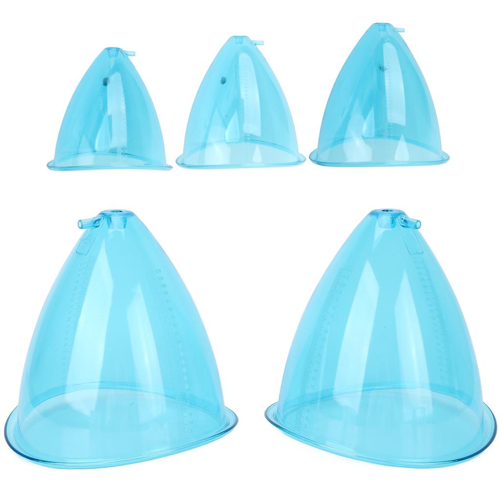 2pcs Cupping Therapy Cup Set Suction Massage Vacuum Therapy Machine Accessories for Buttocks
