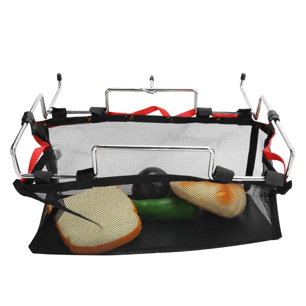 Storage Net Rack Camping Storage Net Bag Table Hanging Holder Outdoor Barbecue Tool Bag Organizer
