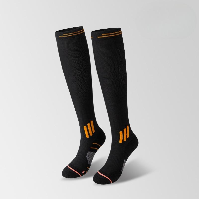 Long Muscles Can Compress Socks. Women's Rope Skipping, Outdoor Running, Yoga, Thickened Pressure Socks At The Bottom of Towels