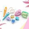 8pcs Box Creative Hole Punch Set Children DIY Scrapbooking Paper Punch Random Pattern Color For Greeting Card Craft Tools