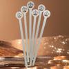 100 Count Wood Stir Stick for Coffee and Drinks 5.9Inch Stirring Rod Coffee Supplies Wood Beverage Mixer for Restaurant