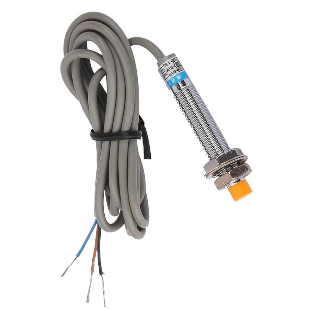 Senzor inductiv de detectare a proximității cu 3 fire NPN, tip LJ8A32ZAX, normal închis, tip CC