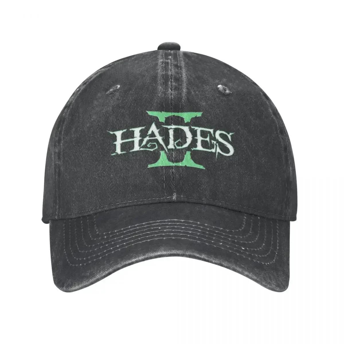 Hisun CAP Hades 2 Death To Chronos Spullen Unisex Baseballpetten Grappige Spellen Verweerd Gewassen Pet Vintage Buitenactiviteiten Cadeau Hoofddeksels One Size