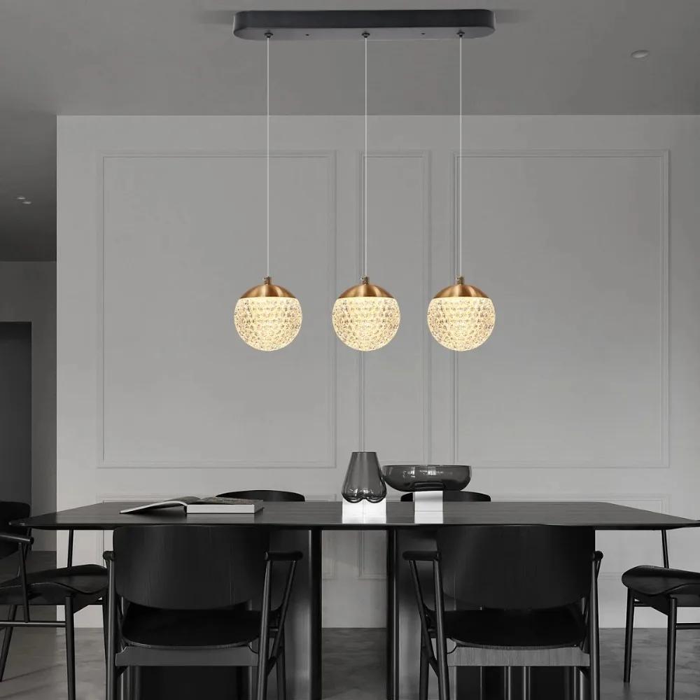 Bedside Chandelier Vintage Loft Front Desk Hot Seller Nordic Style Restaurant Villa Decorative Circle Hanging Light for Bedroom