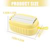 Cleaning Brush With Press Dispense Function Soft Rubber Roller Prevents Fabric Damage Home Cleaning Tool For Clothing Care
