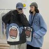 French Couple Niche Design Cute Cartoon Pullover Sweater - Women's Loose Autumn/Winter Outerwear