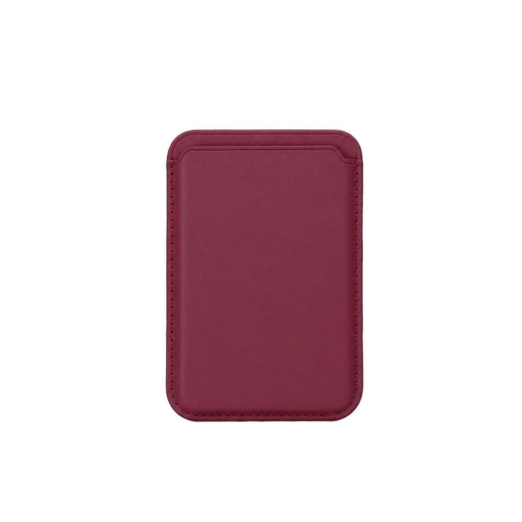MagSafe Magnetic Card Holder Sleeve for iPhone 16/17, Strong Magnetic PU Leather, Official Style