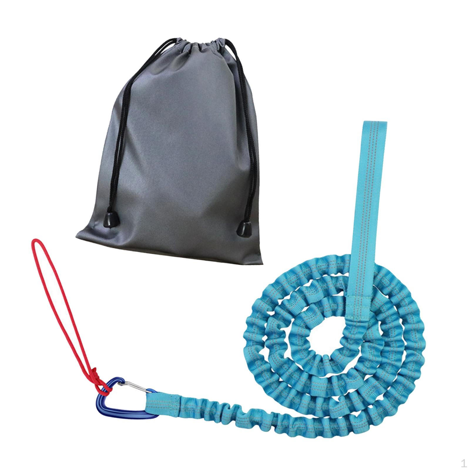 

Буксировочный трос, защитное оборудование за креплением, портативный нейлоновый эластичный ремень синий