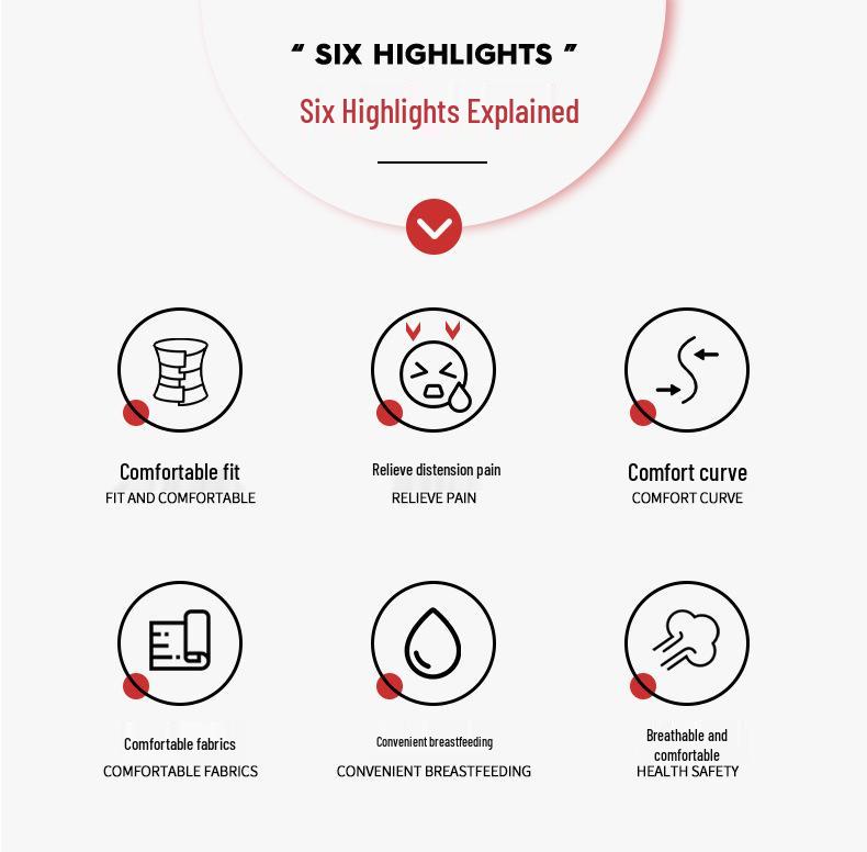 Wireless Seamless Plus Size Maternity Bra: Front Buckle, Comfortable for Postpartum and Breastfeeding