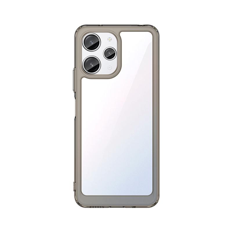 For Poco M6 Pro Case Cover Xiaomi Poco M6 Pro Capas Shockproof Armor Back Transparent Colour Frame Clear For Funda Poco M6 Pro