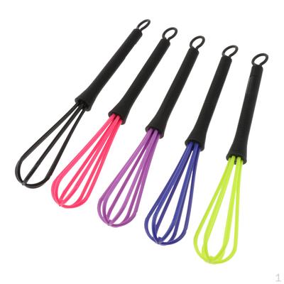 5pc Salon Hairdressing Hair Dye Coloring Whisk Mixing Tool