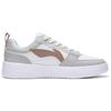 Li Ning Sycee Slip Resistant Cushioning Abrasion Resistant Low top Skateboard Shoes Women's White Gray AGCV196-1