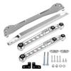 Racing Car Silver Rear Lower Control Arms + Tie Bar Subframe Brace for Honda Civic EK 96-00 Tie Rod Support Trestle Sell Well