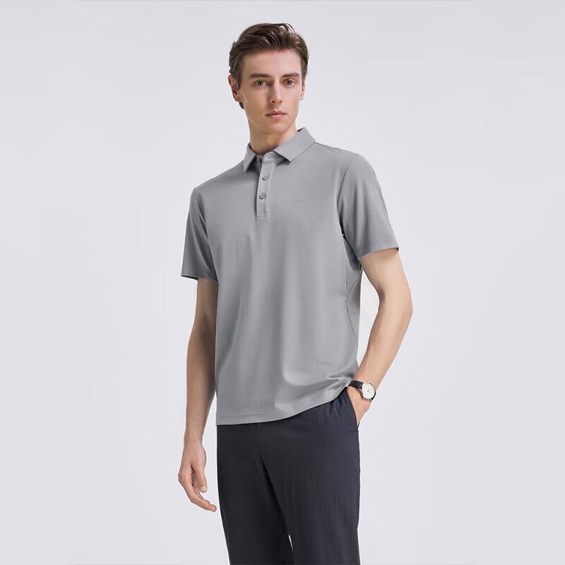 YOUNGOR Men s Lightweight Cool Soft Polo Shirt M