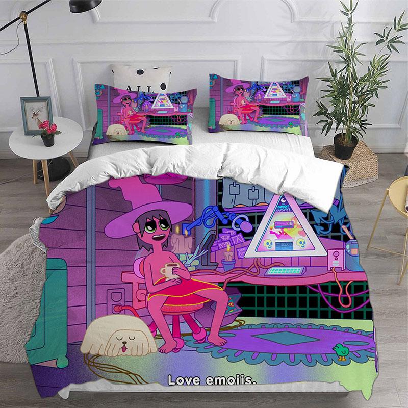 The Midnight Gospel Bedding Sets Comforter Quilt Bed Cover Duvet Cover Pillow Case 2-3 Pieces Sets Kids Adult Size