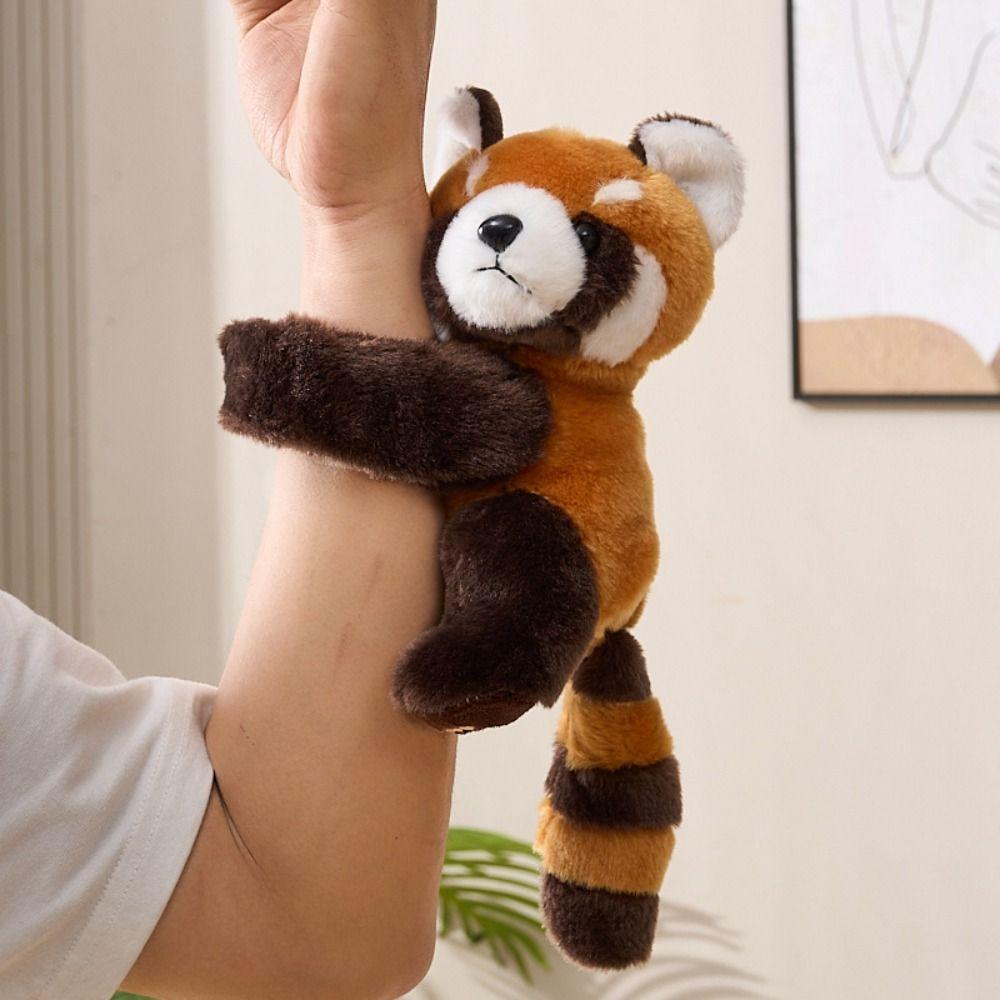Forest Animal Animal Slapping Wristband Koala Tiger Plush Hand Ring Slap Snap Wrap Stuffed Animal