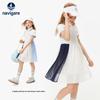 Navigare Girl's Summer Melody Short Sleeve T-Shirt Dress