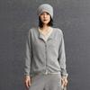 Men's Thickened Cashmere Sweater, 7-Gauge Knit, Round Neck, Plain, Autumn-Winter Base Layer.