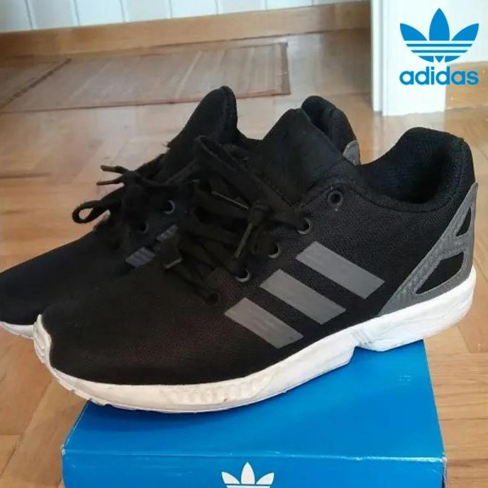 

Adidas Adidas Kids ZX Flux Black AQ1818 Junior Kids Дети Малышей Мальчики Девочки Марка Кроссовки Обувь Кроссовки