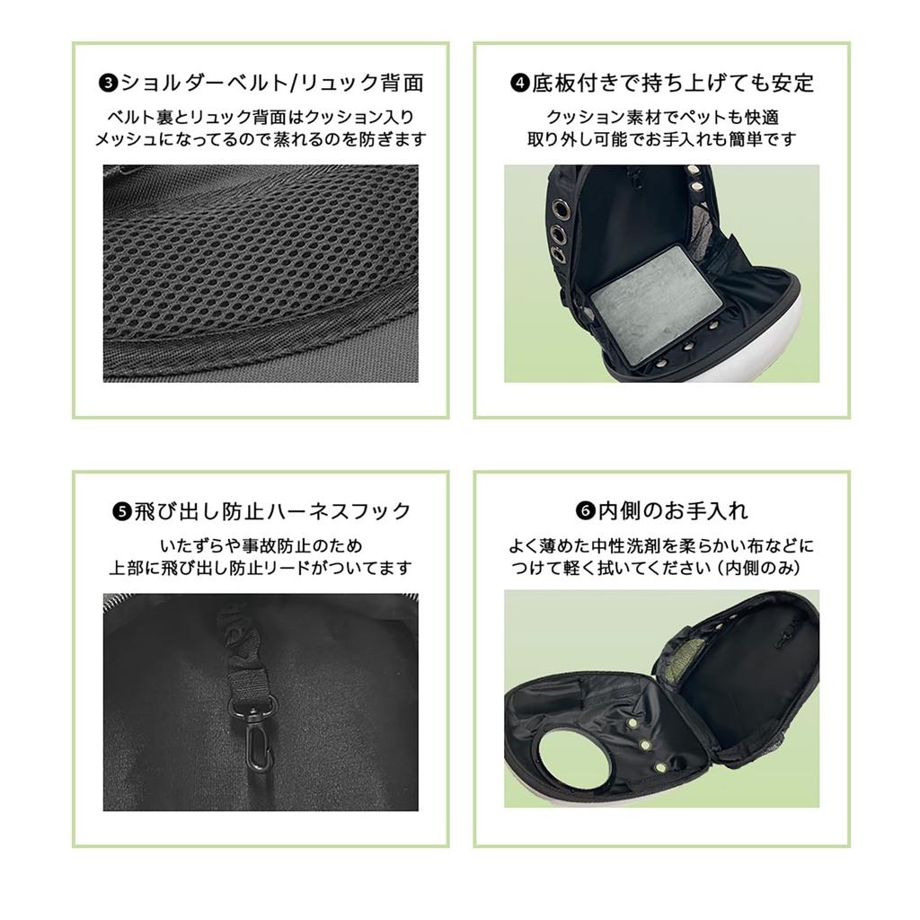 Best Answer Pet Backpack Carrier Bag Spaceship Capsule Shape Pet Bag Cat Dog Pet Supplies Dome Bag Travel Outing Dot