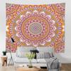 Wall Hanging Tapestry Simple Tapestry Mandala Series Wall Decoration Living Room Bedroom Ethnic Style Home Decoration