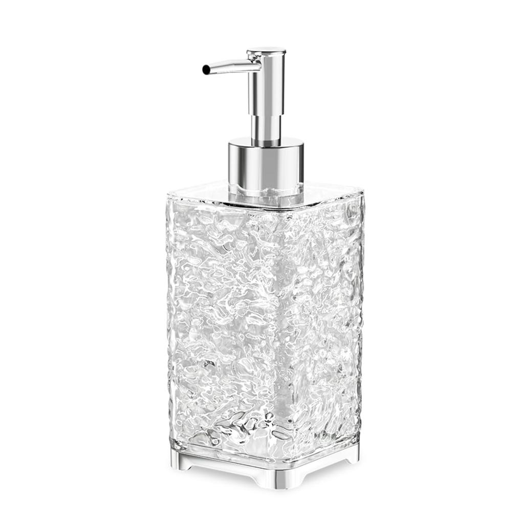 Soap Dispenser with Pump, Refillable Liquid Hand Soap Dish Soap Dispensers for Bathroom Counter, Kitchen Sink