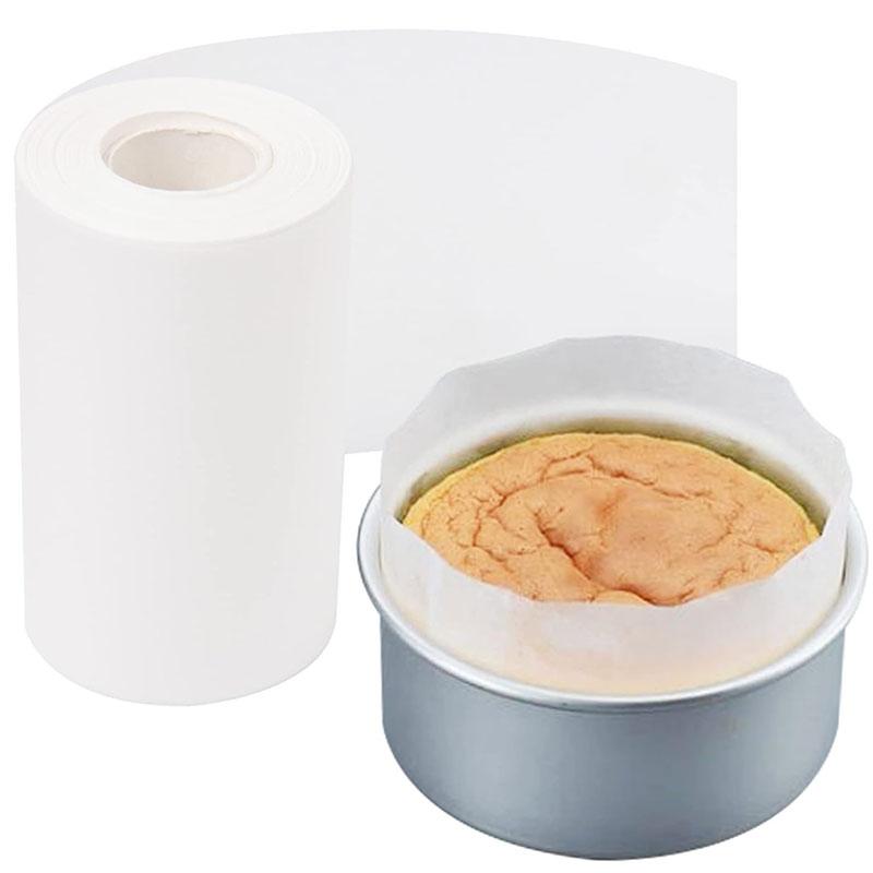 20M Cake Pan Liner Roll, Nonstick Pan Side Liner, Baking Parchment Paper for Round Square Oval Rectangular Bakeware