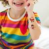 54pcs Temporary Tattoo Christmas Stickers Temporary Tattoo Stickers Snowman Labels Holiday Decals Cartoon Santa Claus Stickers