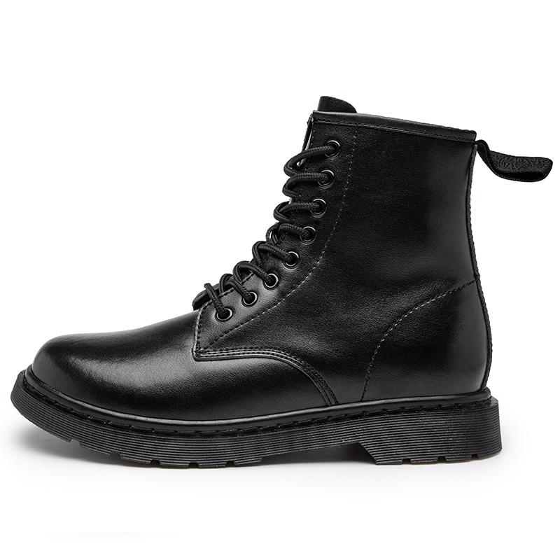 

Армейские военные ботинки мужские на шнуровке черные туфли на платформе мотоциклетные ботинки кожаные повседневные ботинки до щиколотки мужская обувь мужские военные ботинки 46