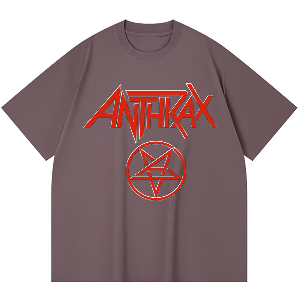 230 g/m² 100% Baumwolle Heavy Metal T-Shirt Rockband Beliebte Musik Druck Unisex Schweres Baumwoll-T-Shirt