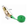 6m Cargo Strap Ratchet Tensioner Freight Car Fixed Tightener Tighten Rope For Luggage Goods Transportation Outdoor Camping