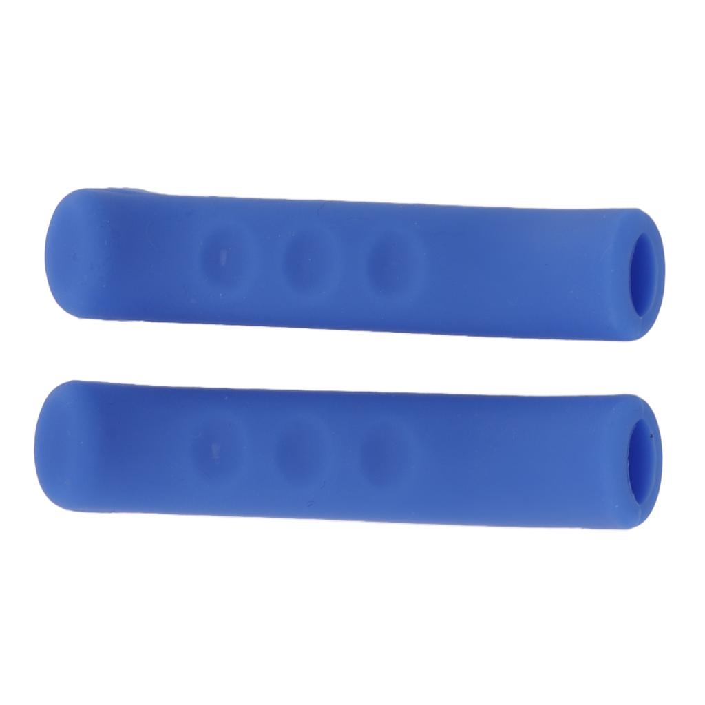 Bike Brake Lever Grip Ergonomic Silicone Sleeve Bicycle Brake Handle Cover Mountain Road BikeBlue