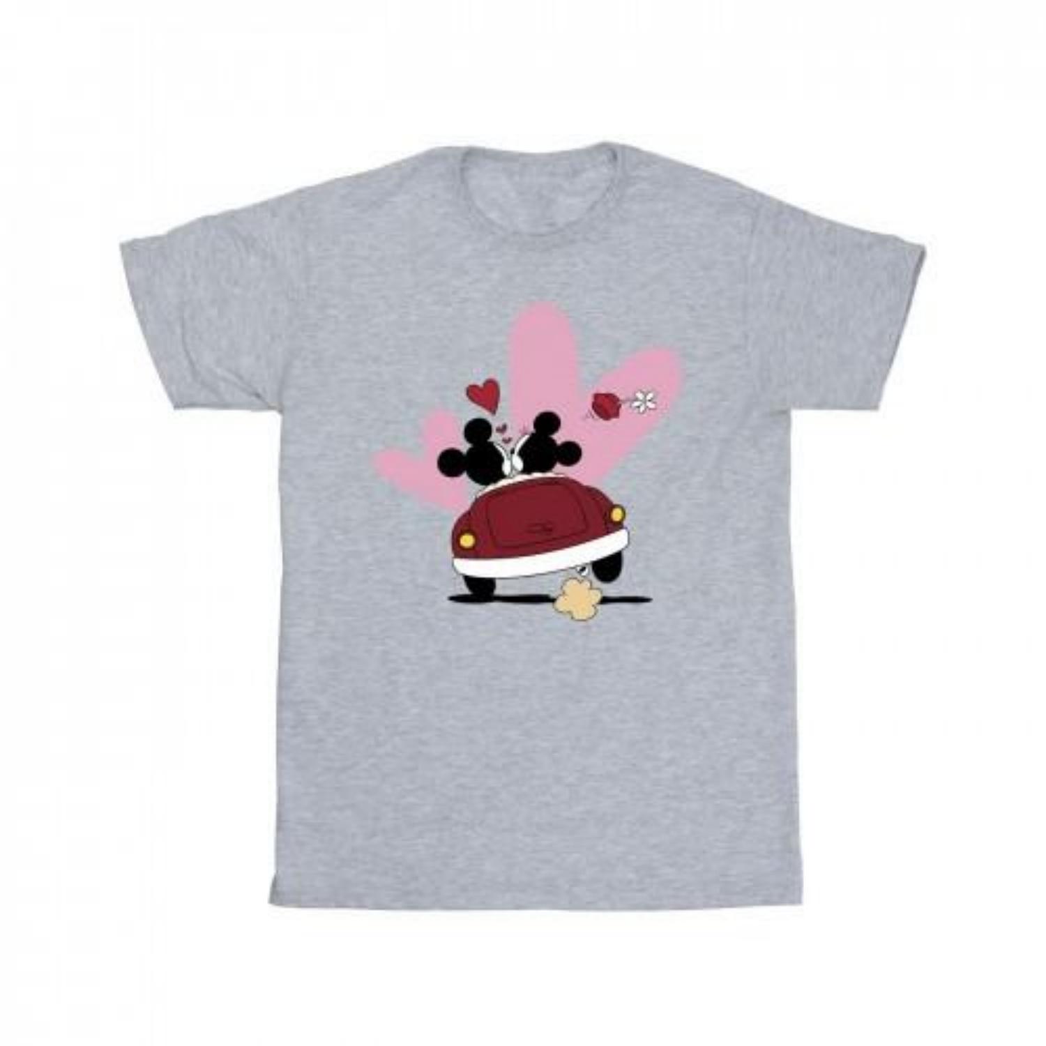 Disney Mens Mickey Mouse Car Print T-Shirt XXXXL