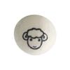 Kitten Toy Solid Wool Ball 5cm Cat Durable Chew-Resistant Plush Ball Kitten Self-Entertainment Toy Teasing Cat Ball
