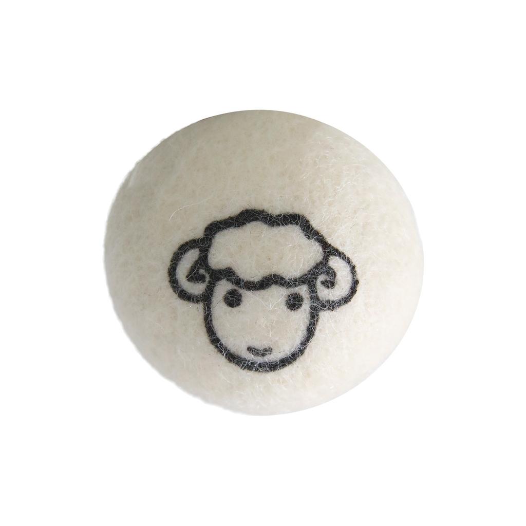 Kitten Toy Solid Wool Ball 5cm Cat Durable Chew-Resistant Plush Ball Kitten Self-Entertainment Toy Teasing Cat Ball