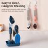 Removable Sponge Dishwashing Brush 3 In 1 Dish Cleaning Brush  Household Tools