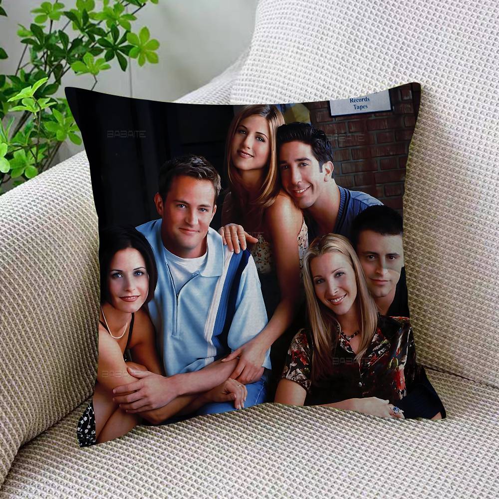 Classic Sitcom Series F-Friends Cushion Cover Inches Farmhouse Decor Home Throw Pillow Covers For Couch Decorations