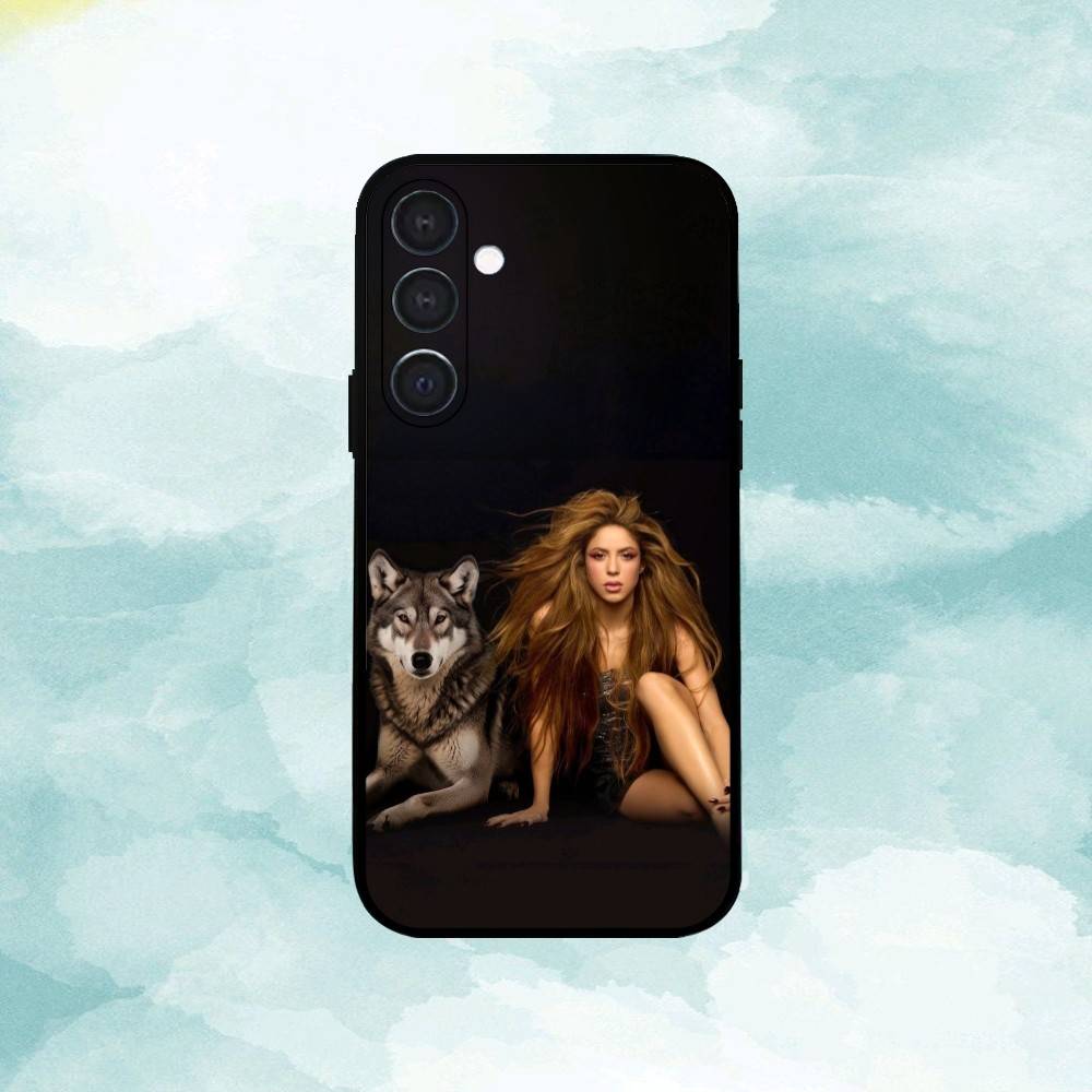 

F-Famous S-Shakira Singer Phone Case For Samsung A73,72,71,A52,51,40,41,A22,A32,31,A13, Soft Black Shell Samsung a11
