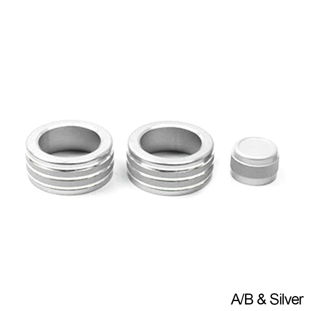 

3/4Pcs Car Air Conditioning Sound Knob Cover Interior Decoration For BMW 3 Series 2005-2013 E90 E91 E92 E93 320i 325i