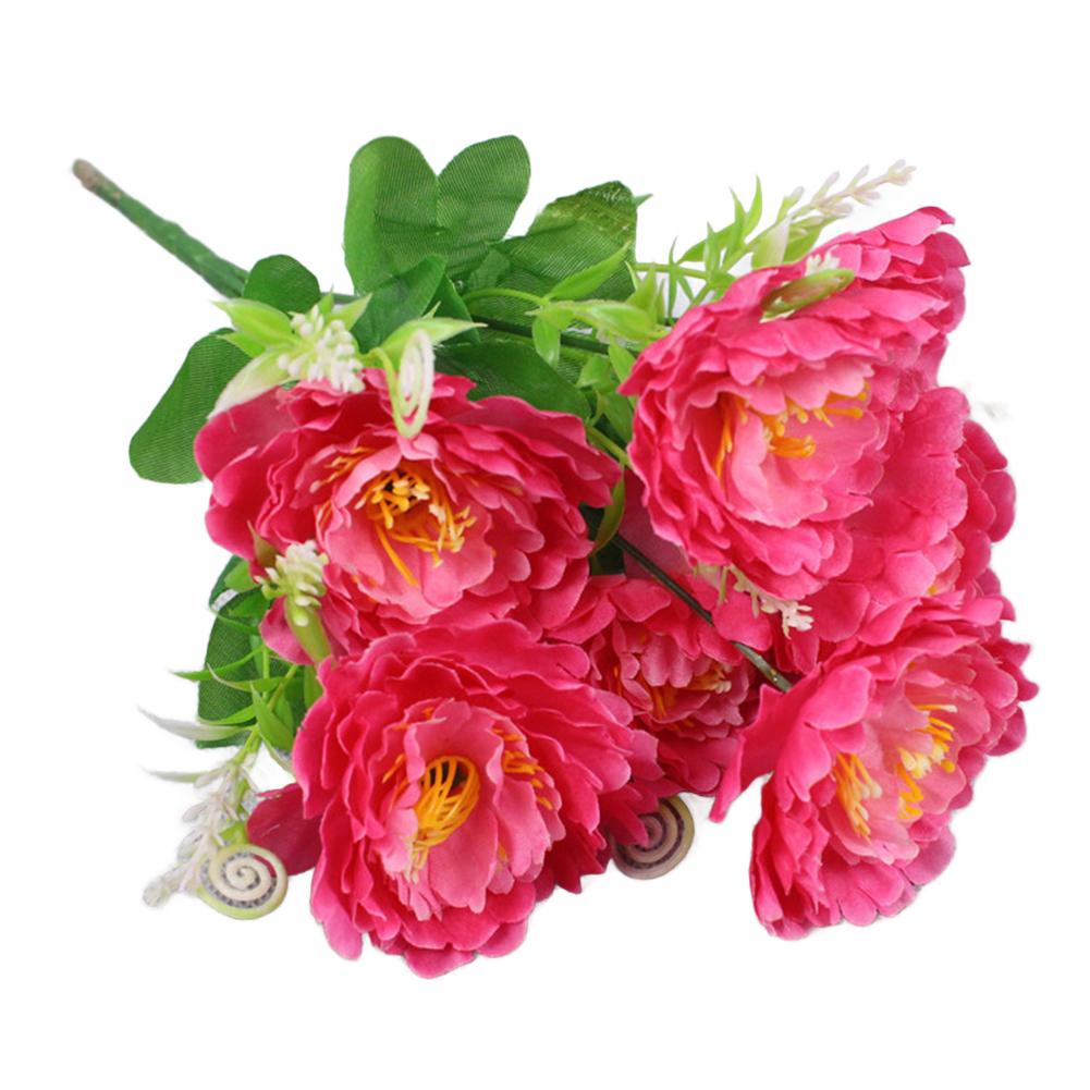 Heads Natural And Vibrant S Home Decoration Artificial Peonies Bouquets Home Decoration Outdoor Greening Flowers
