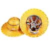 Bamboo Weave Safety Helmet - Large Brim, Breathable Summer Hat for Construction, Factory, Mine, Dock, Railway, and High-Altitude Work