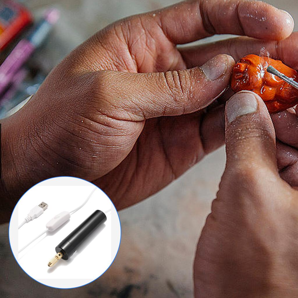 Handheld Mini Electric Drill Electric USB Electric Drill Tools For Epoxy Resin Jewelry Making Wood Craft Engraving Pen