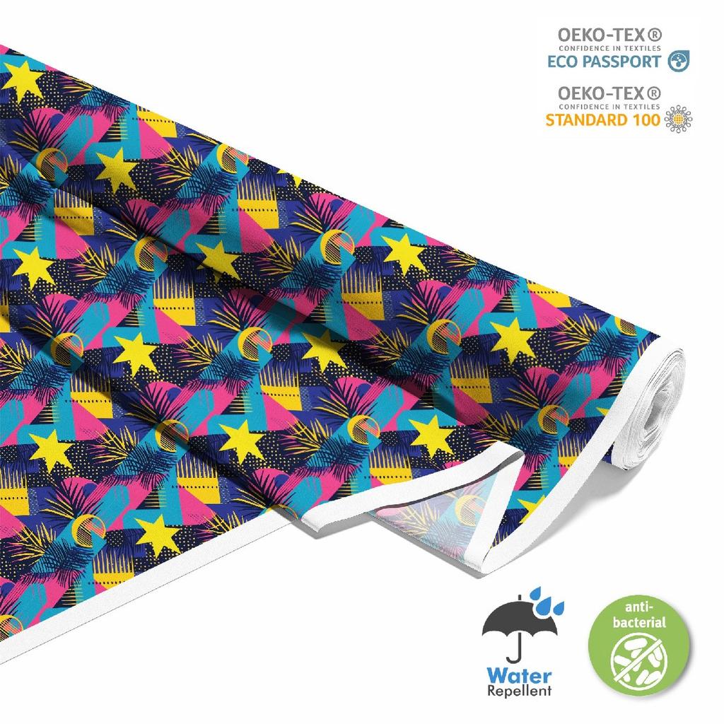 Outdoor Dekostoffe Oxford - Motiv Geometrisch I Dx3201