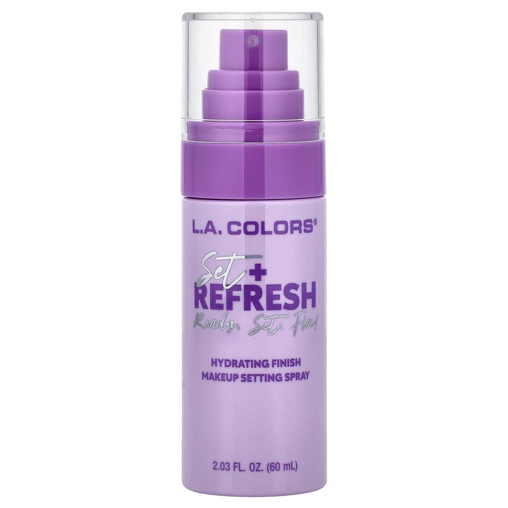 L.A. Colors, Set + Refresh, Makeup Setting Spray, CS339 Hydrating, 60ml (2.03fl oz)