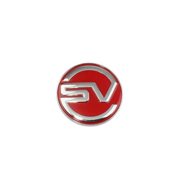Car SV Special Vehicle Operation Logo Emblem Badge Trunk Decals Body Side Fender Sticker