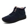 New Fashi Yellow Men's Winter Sneakers Large Size 48 Waterproof Hiking Shoes Men Warm Plush Outdoor Sports Sneaker for Men