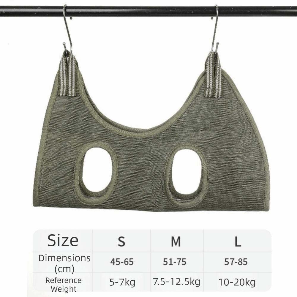 with Hanging Hooks Pet Grooming Hammock Restraint Bag  for Small Medium Large Dogs Puppy Cats