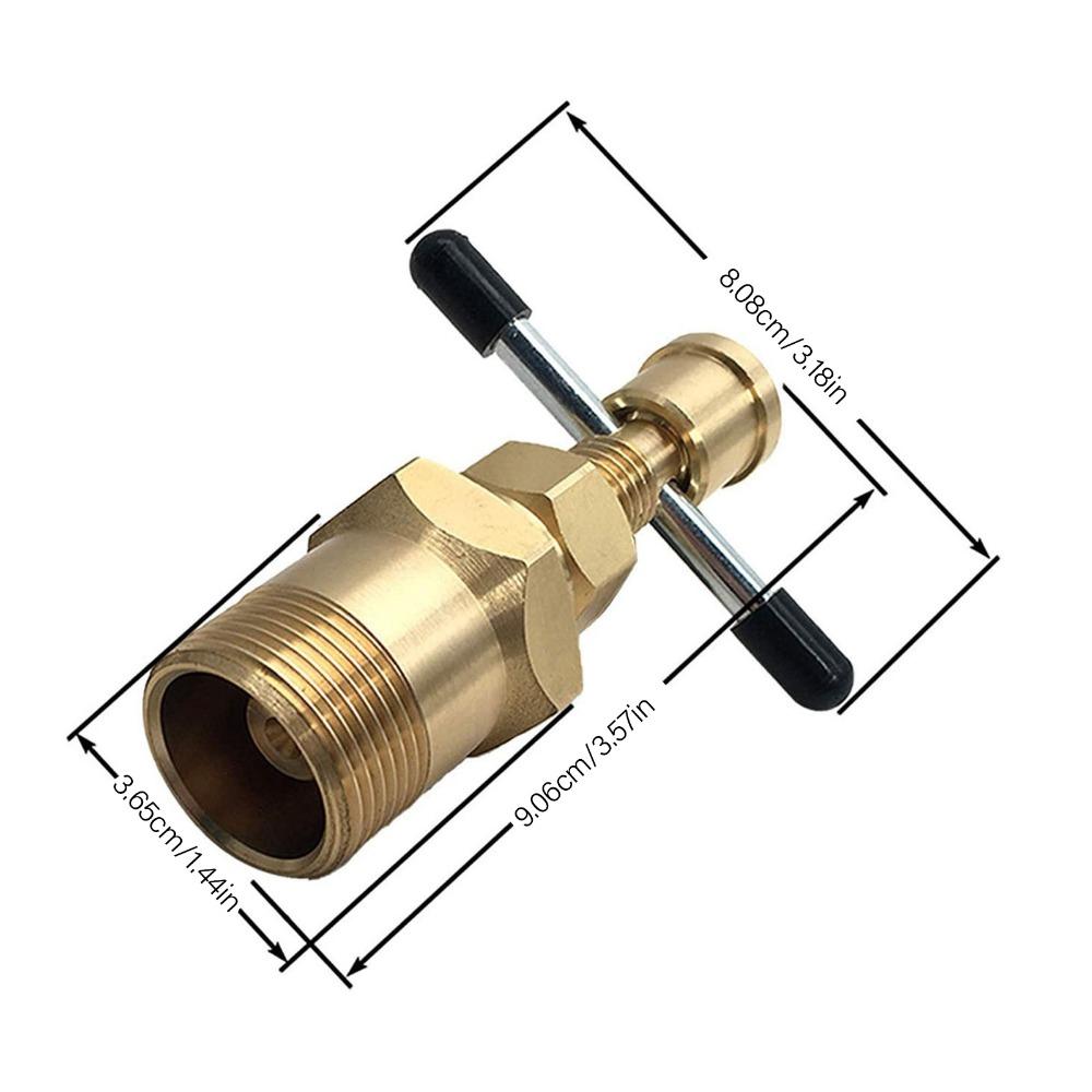 Solid Brass Olive Removal Tool 15mm & 22mm Ferrule Removal Tool Olive Remover Puller Tool Home Use