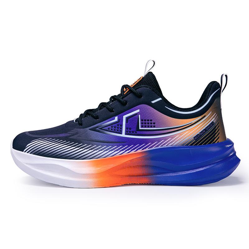 Mesh shoes new thick-soled breathable running shoes lightweight shock absorption non-slip running shoes casual sports shoes